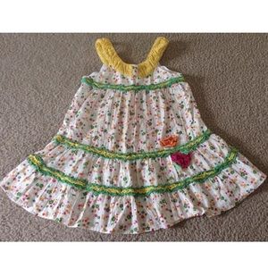 Beetlejuice London Boutique Girls 5 Floral Dress